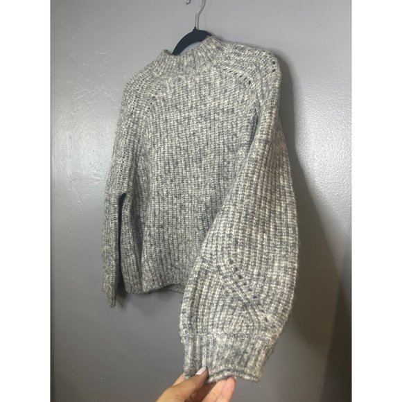 Mango Grey Sweater Ribbed size s - Picture 7 of 7